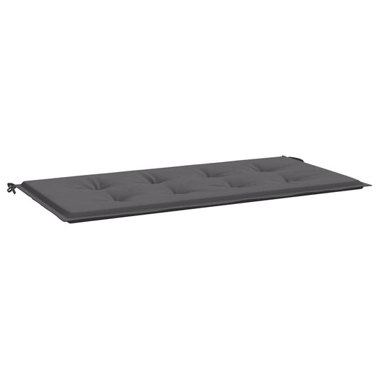 Gartenbank-Auflage Anthrazit 100x50x4 cm Oxford-Gewebe