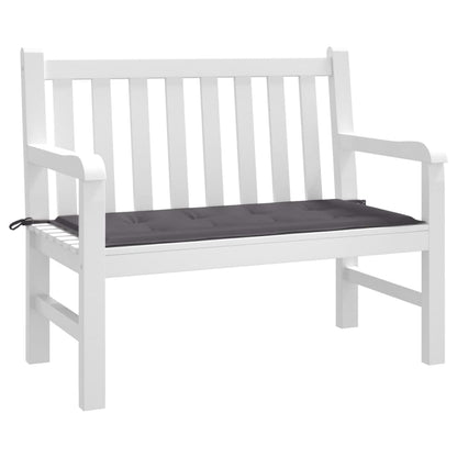 Havebænkepude antracit 120x50x3 cm Oxford stof