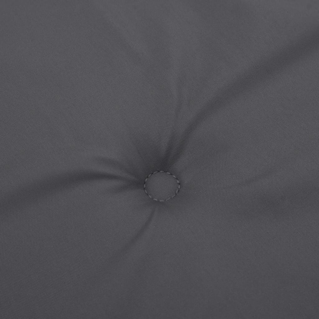 Havebænkepude antracit 120x50x3 cm Oxford stof