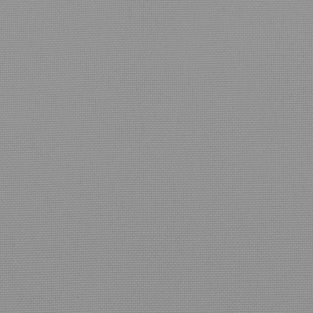 Gartenbank-Auflage Grau 120x50x4 cm Oxford-Gewebe
