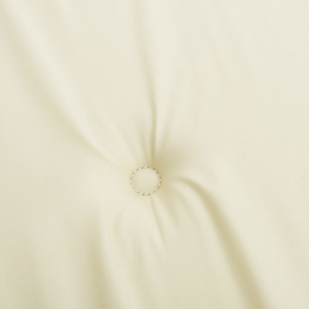 Gartenbank-Auflage Creme 100x50x4 cm Oxford-Gewebe