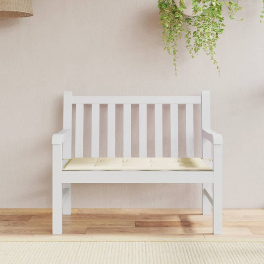 Havebænkpudecreme 120x50x3 cm Oxford stof
