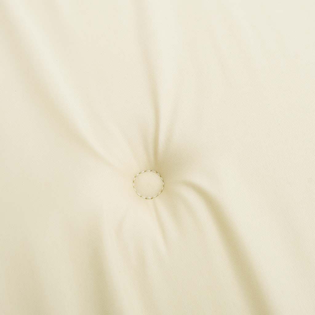Gartenbank-Auflage Creme 150x50x4 cm Oxford-Gewebe