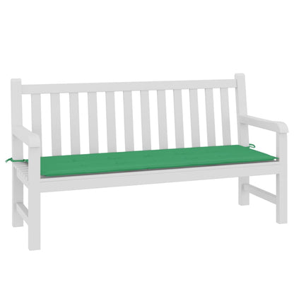 Havebænkpude Grøn 150x50x3 cm Oxford stof