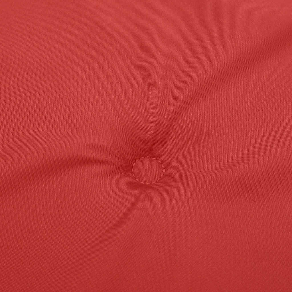 Gartenbank-Auflage Rot 120x50x4 cm Oxford-Gewebe