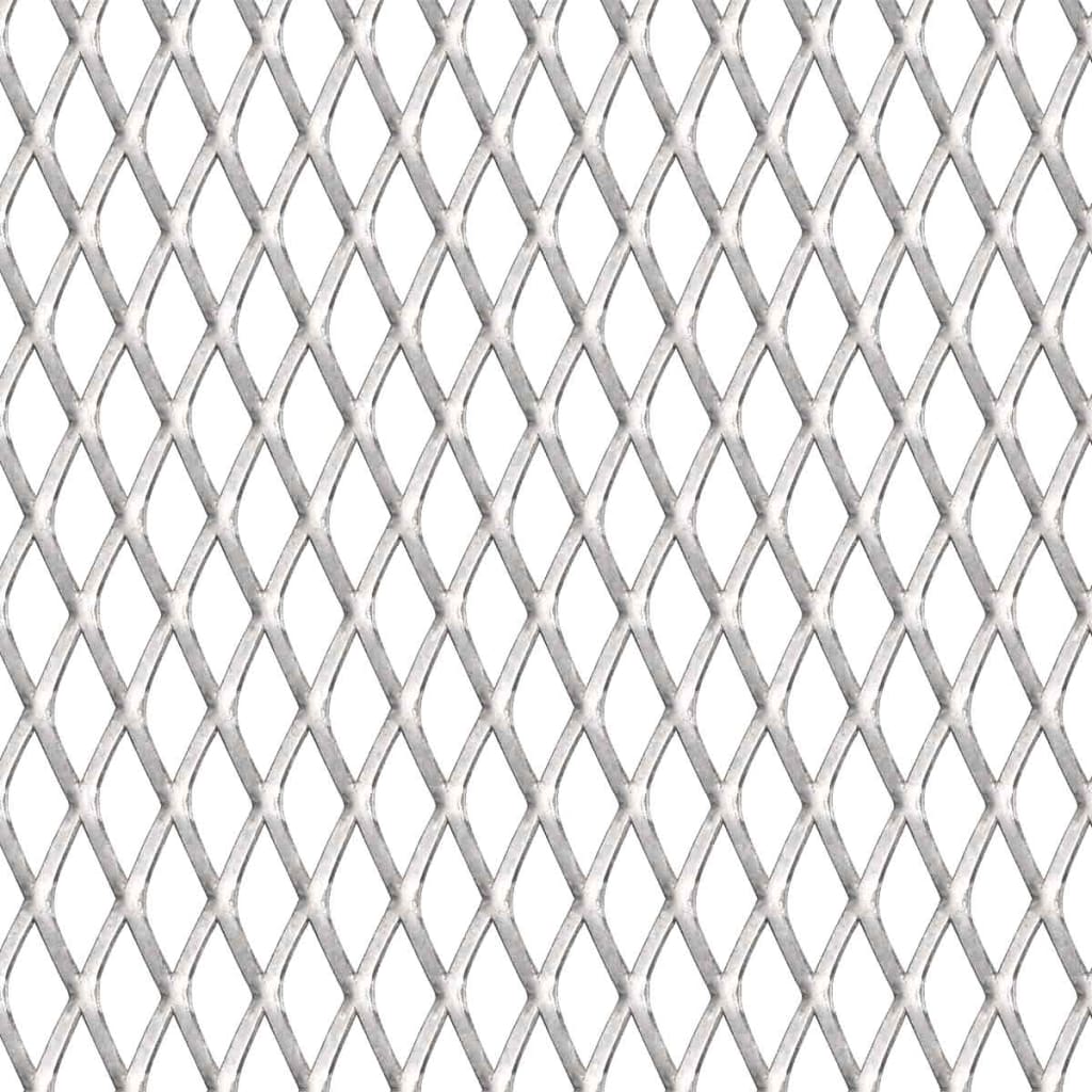 Gittermatte Streckmetall Edelstahl 50×50 cm 45×20×4 mm