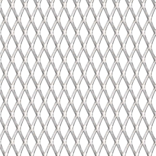 Gittermatte Streckmetall Edelstahl 50×50 cm 45×20×4 mm