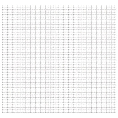 Wellengitter Edelstahl 50×50 cm 21×21×2,5 mm