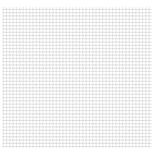 Wellengitter Edelstahl 50×50 cm 21×21×2,5 mm