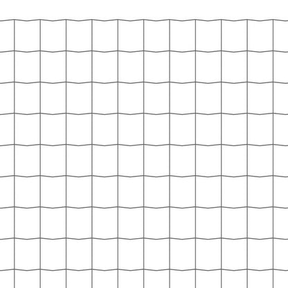 Eurozaun Stahl 10 x 1,5 m Grau