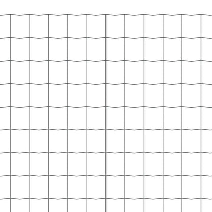 Eurozaun Stahl 25 x 0,8 m Grau