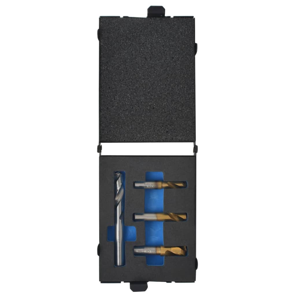 4-tlg. Schweißpunktbohrer-Set HSS