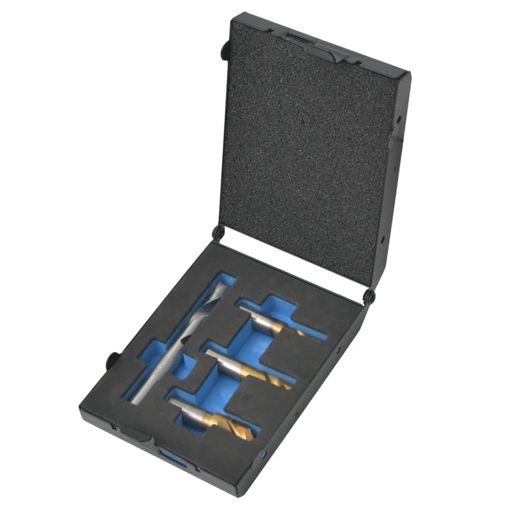 4-tlg. Schweißpunktbohrer-Set HSS