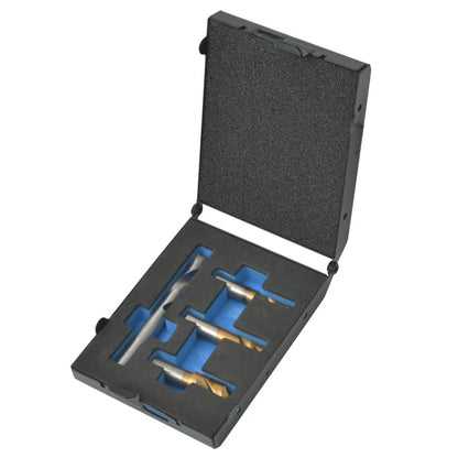 4-tlg. Schweißpunktbohrer-Set HSS