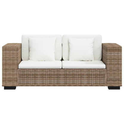 2-Sitzer Sofa Echtes Rattan