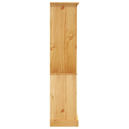 Bücherschrank 5 Fächer Mexiko-Stil Kiefernholz 80x40x170 cm