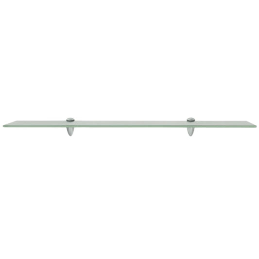 Schwebendes Regal Glas 80x20 cm 8 mm