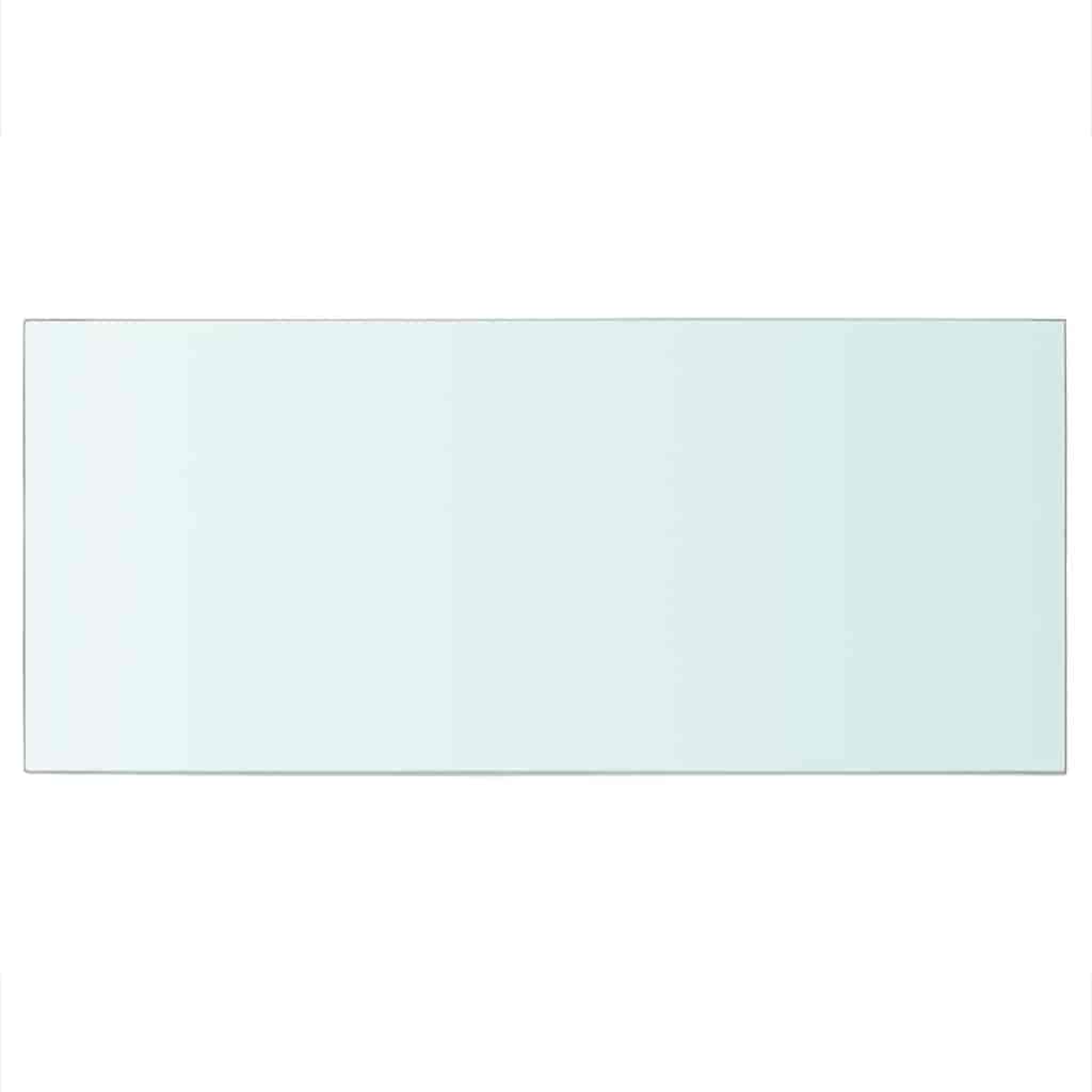 Hylde Glas Transparent 50x25 cm
