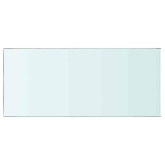 Hylde Glas Transparent 50x25 cm