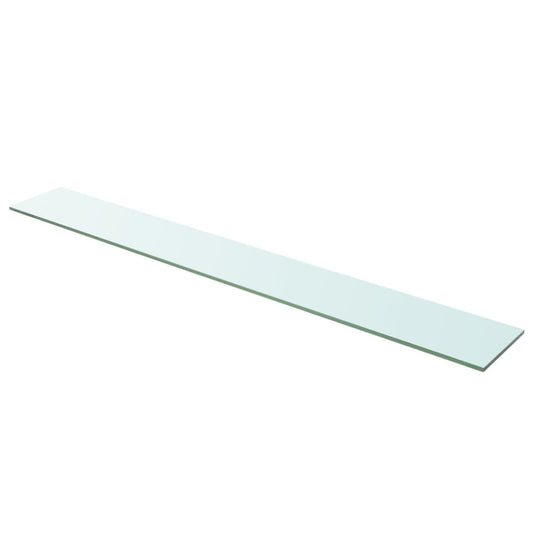 Hylde Glas Transparent 110x15 cm