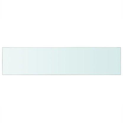 Hylde Glas Transparent 110x25 cm