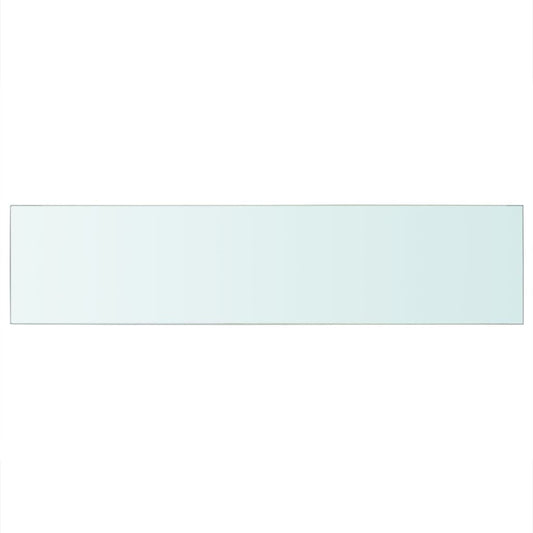 Hylde Glas Transparent 110x25 cm