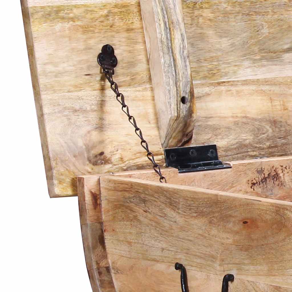 Couchtisch Massivholz Mango 88x50x40 cm