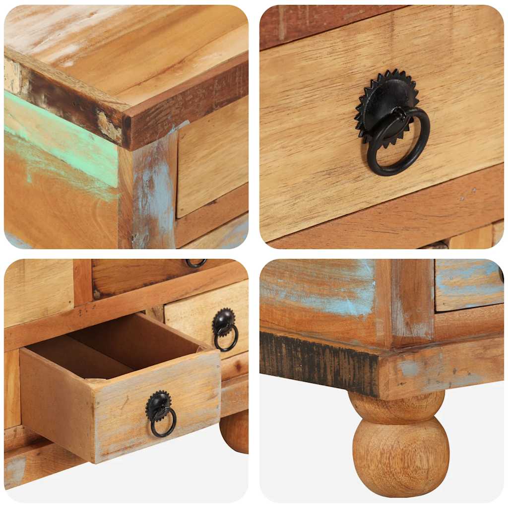 Couchtisch Altholz 70x70x38 cm