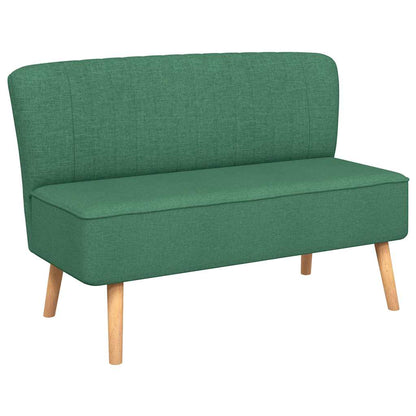 Sofa Stoff 117 x 55,5 x 77 cm Grün