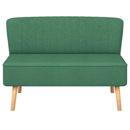 Sofa Stoff 117 x 55,5 x 77 cm Grün