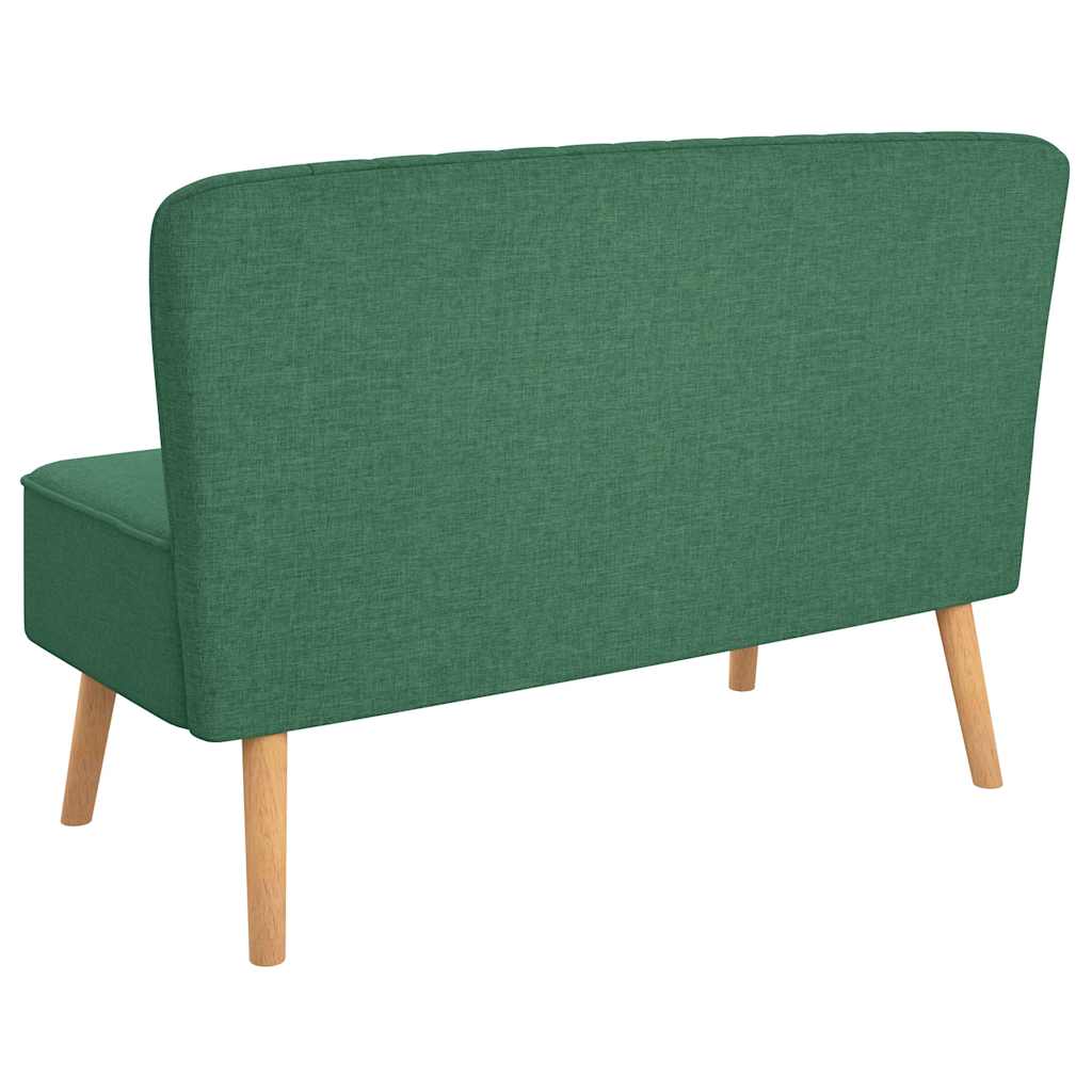 Sofa Stoff 117 x 55,5 x 77 cm Grün