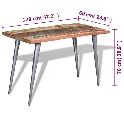 Esstisch Altholz Massiv 120x60x76 cm