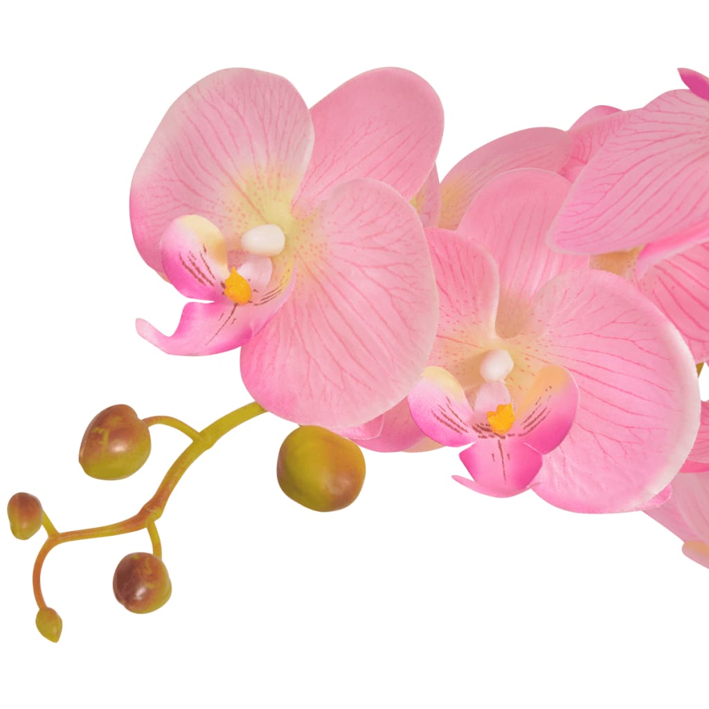Künstliche Orchidee mit Topf 65 cm Rosa
