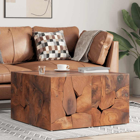 Hocker/Couchtisch Massivholz Teak