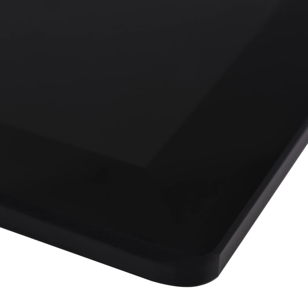 Bordplade af hærdet glas Rektangulær 1200 x 650 mm
