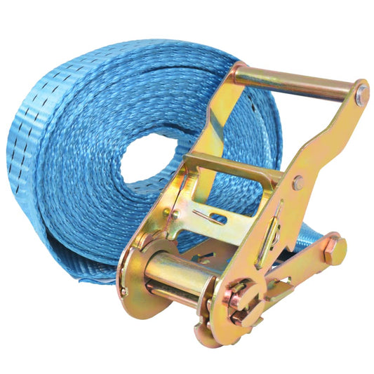 Skraldespænderemme 10 stk 2 tons 6m×38mm blå