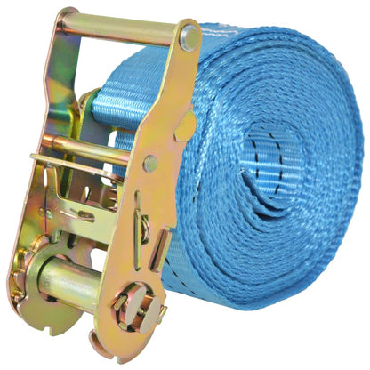 Skraldespænderemme 10 stk 2 tons 6m×38mm blå