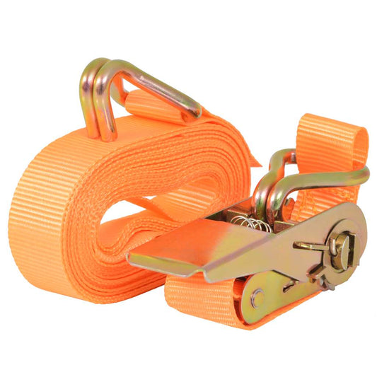 Skraldespænderemme 4 stykker 0,4 tons 6m×25mm Orange