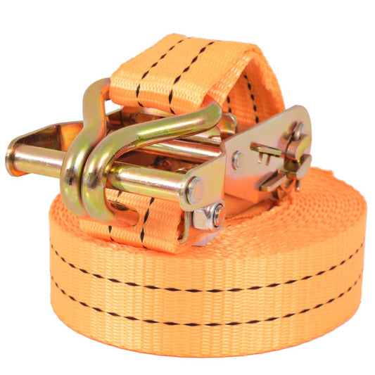 Skraldespændebånd 10 stk 1 ton 6m×38mm Orange