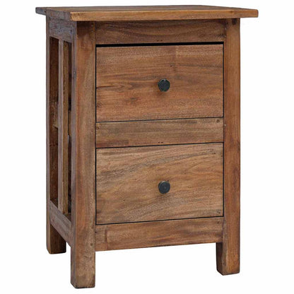 Nachttisch Massives Mahagoniholz 40x30x51 cm
