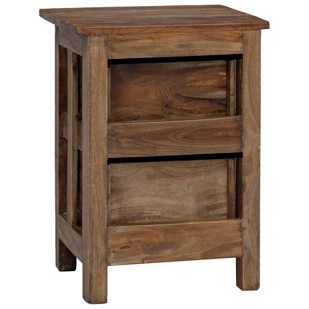 Nachttisch Massives Mahagoniholz 40x30x51 cm