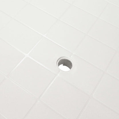 Havebord Hvid 101x68x72 cm Plast
