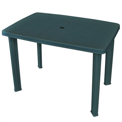 Havebord Grøn 101x68x72 cm Plast