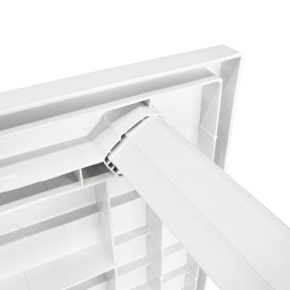 Gartentisch Weiß 126x76x72 cm Kunststoff