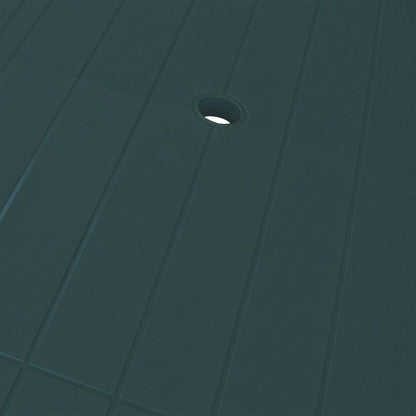 Gartentisch Grün 126x76x72 cm Kunststoff