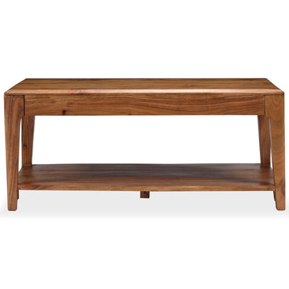 Couchtisch Massivholz 88x50x38 cm