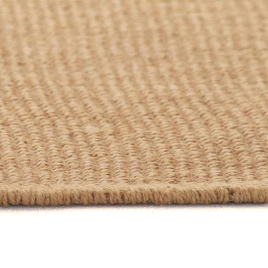 Teppich Jute mit Latexrücken 70x130 cm Natur