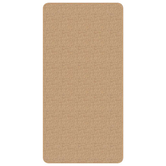 Teppich Jute mit Latexrücken 80x160 cm Natur