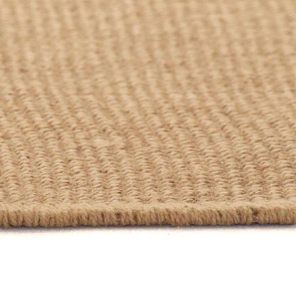 Teppich Jute mit Latexrücken 80x160 cm Natur