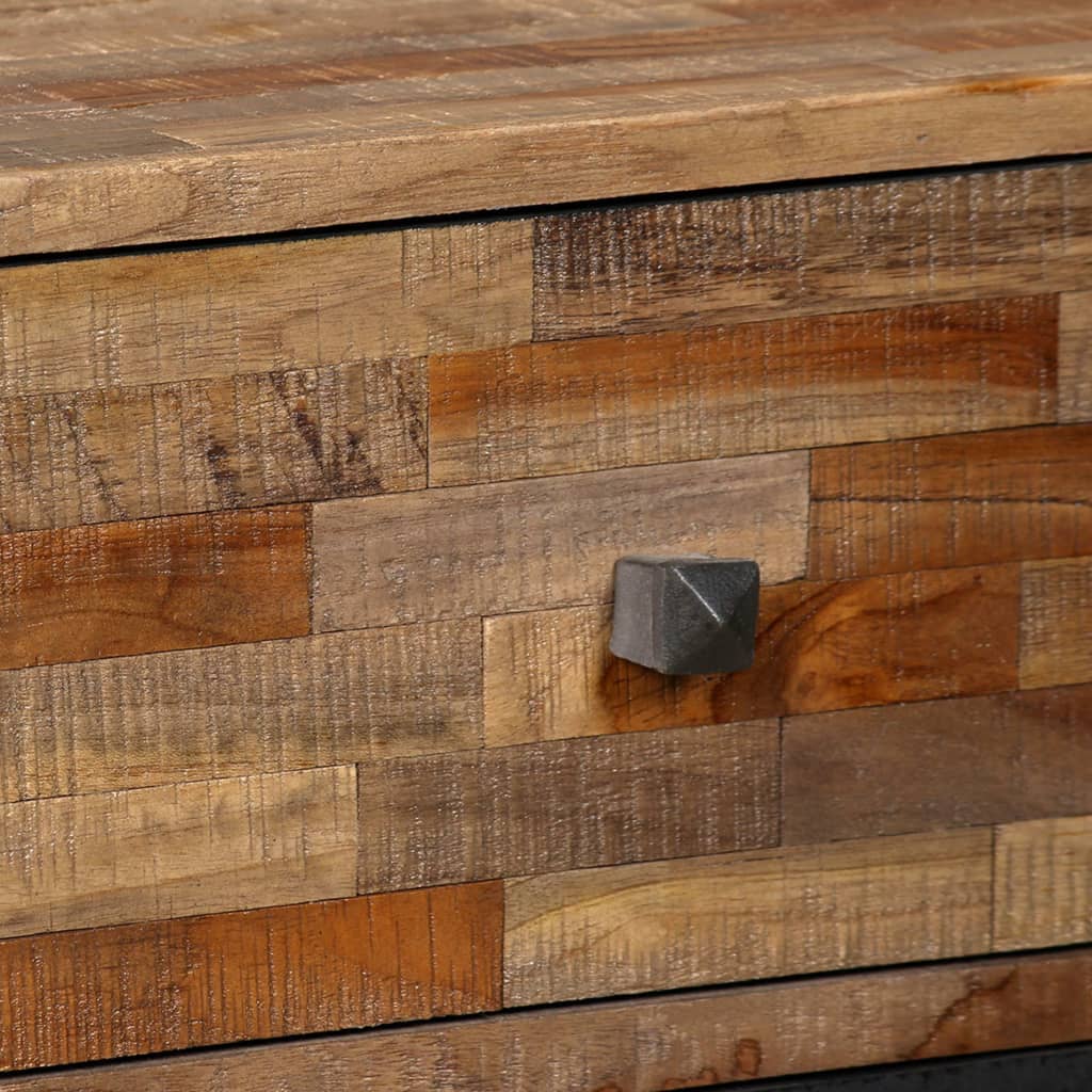 Beistellschrank mit 6 Schubladen Recyceltes Teakholz 70x30x76cm